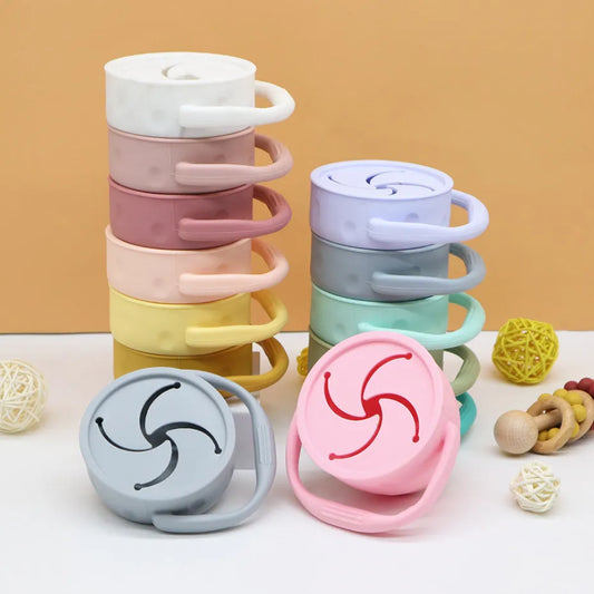 Spill Resistant Snack Cup