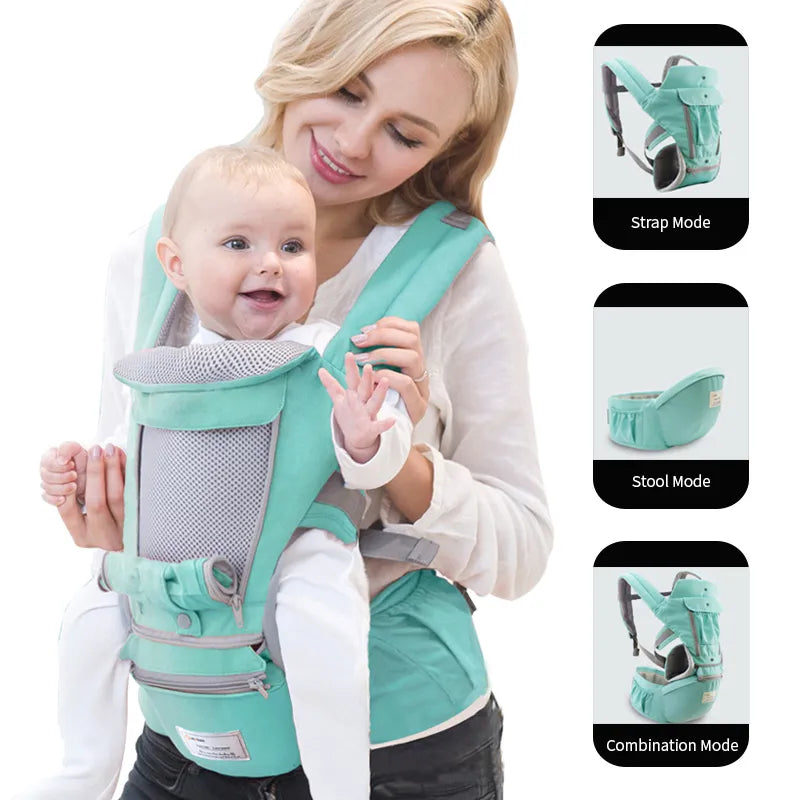 Baby Carrier With Hip Seat