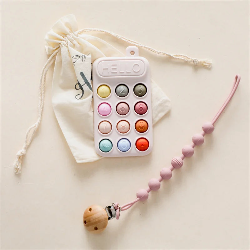 Baby Phone Teether Toy Telephone