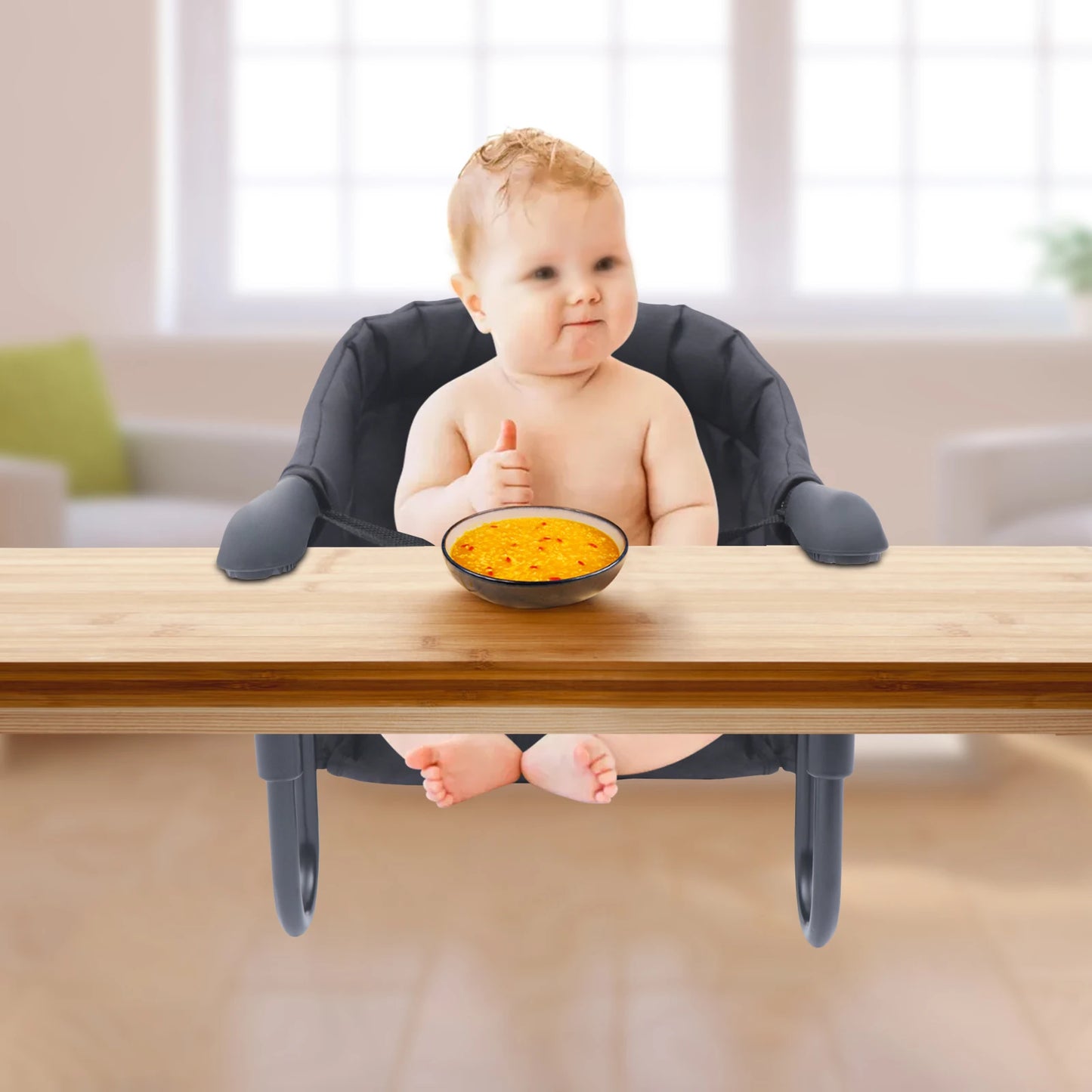 Dining Table Clamp On High Chair